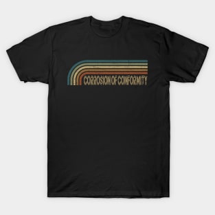Corrosion of Conformity Retro Stripes T-Shirt